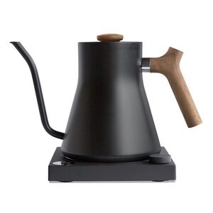 Fellow Stagg EKG Electric Pour-Over Kettle - Matte Black & Walnut NEW IN BOX